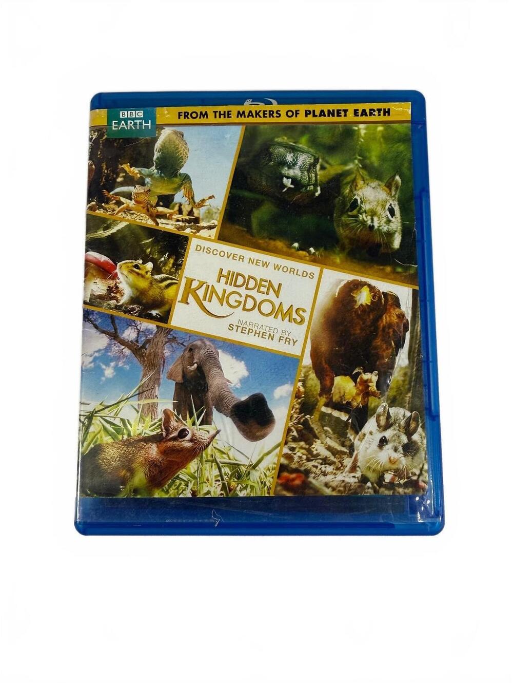 Hidden Kingdoms Blu-ray Documentary Narrated by Stephen Fry BBC Earth Nature & W